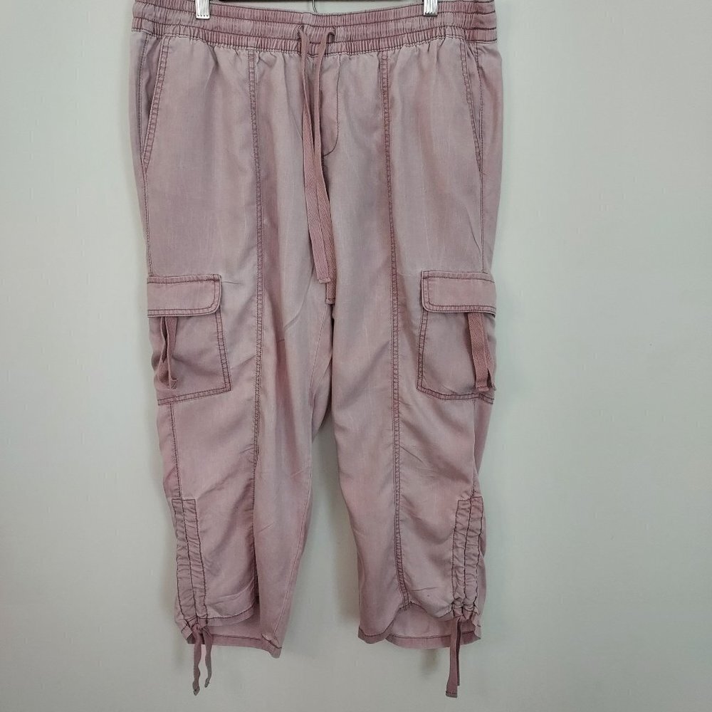 Lane Bryant Cargo Utility Capri Pants
